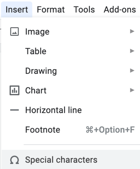 How to Insert a Hat Symbol in Google Docs (Quickest Method)